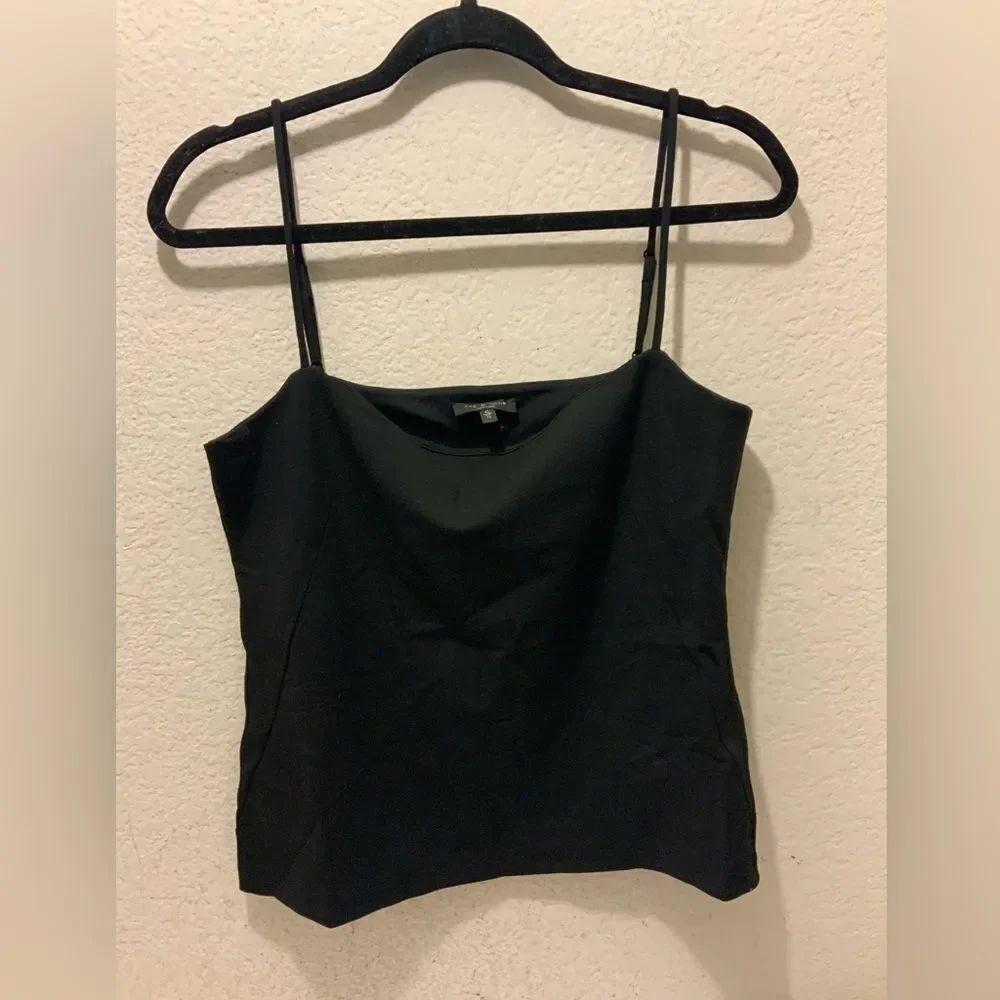 Rag & Bone Black spaghetti Camisole Tank Top XL